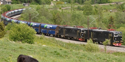 Norske Skog - wood chips by rail
