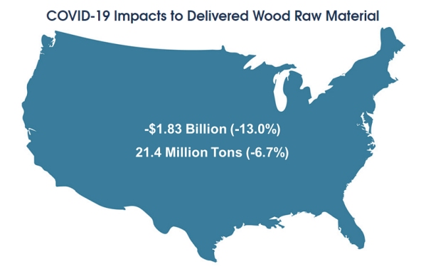 wood raw material consumption